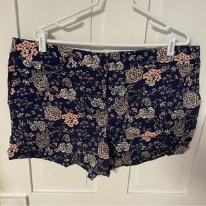 Loft Julie Floral Shorts